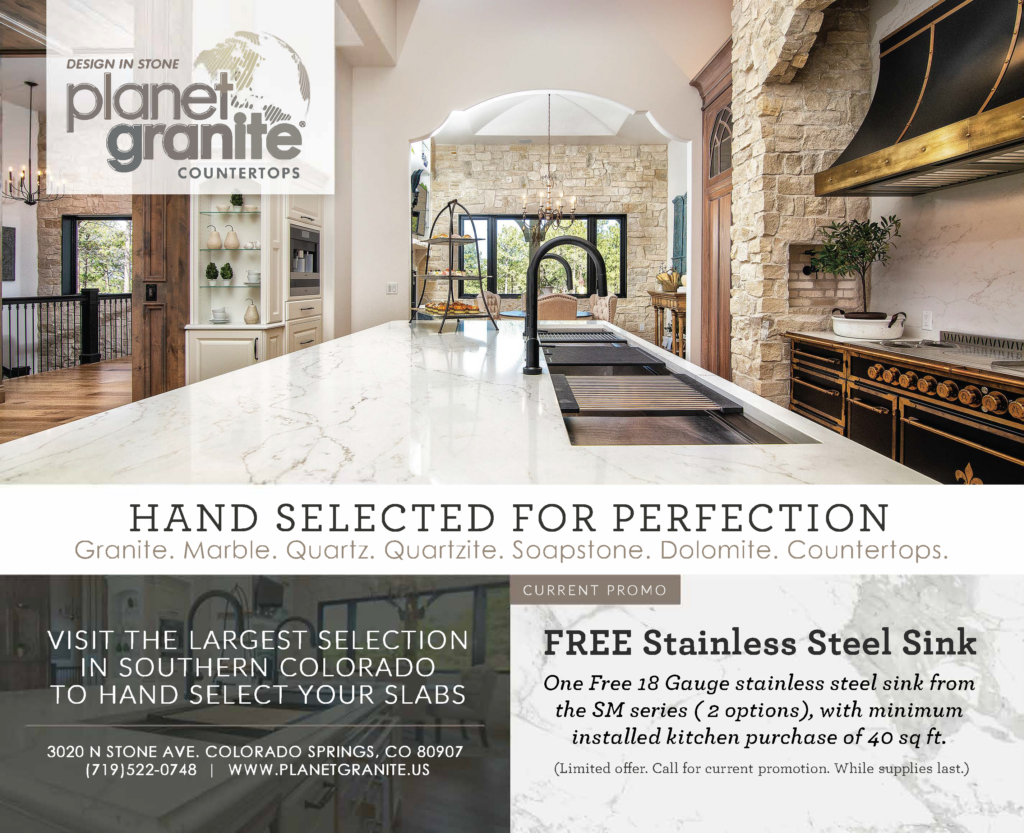 Promo Ad — Colorado Springs, CO — Planet Granite Countertops