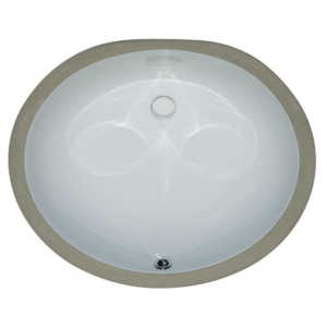 MSI VANITY WHITE OVAL PORCELAIN 1613